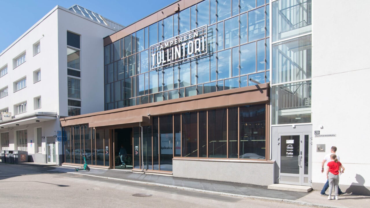 Hammareninkadun sisäänkäynti