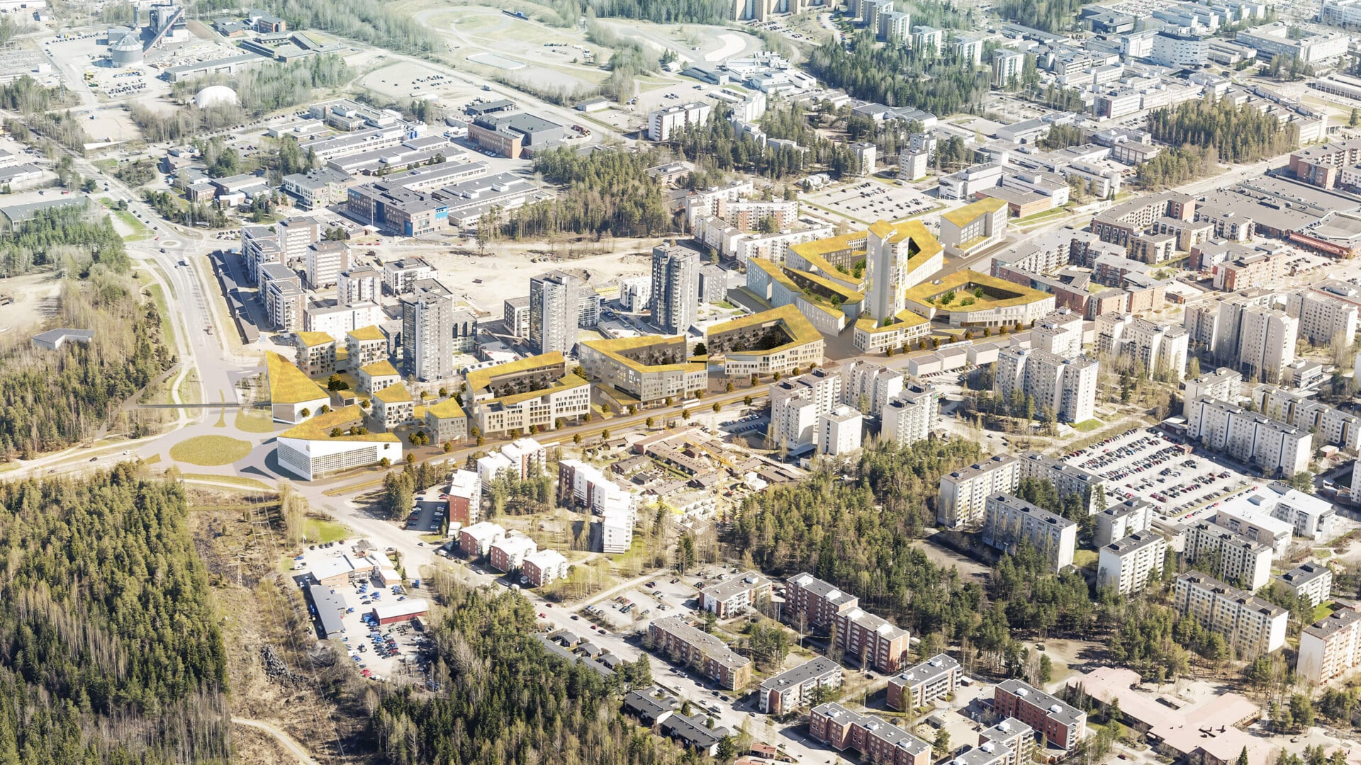 Hyvä aluesuunnittelu luo viihtyisää kaupunkia